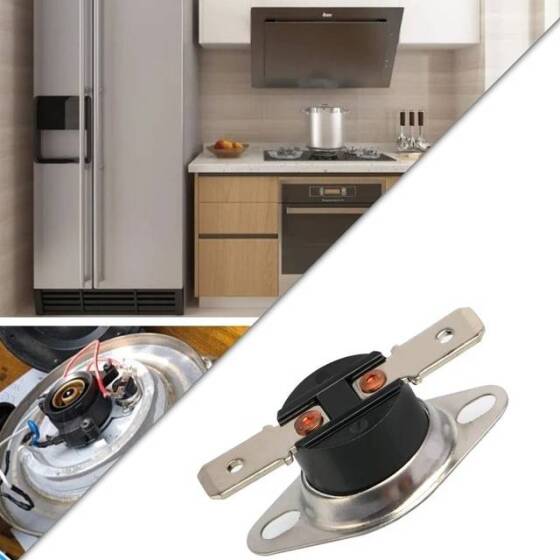 Bakalit KSD301 50 Derece NO Limit Termostat 250V 10A - 3