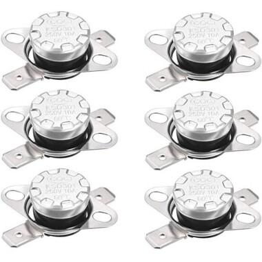 Bakalit KSD301 60 Derece NO Limit Termostat 250V 10A - 1