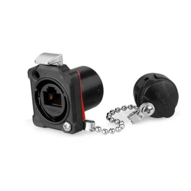 BD-24-J/RJ45/213/SX-42-201A Su Geçirmez Ethernet Konnektörü - Dişi - CNLINKO