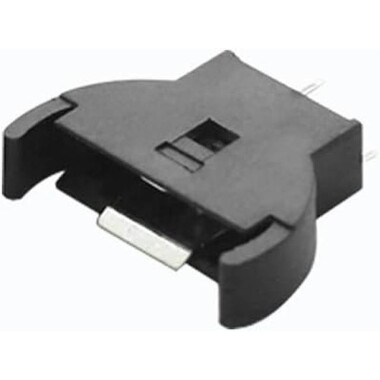 Beyaz CR2032 PCB Tipi Pil Yuvası BS-6 BS-2032-6 Altın Ayak - 4