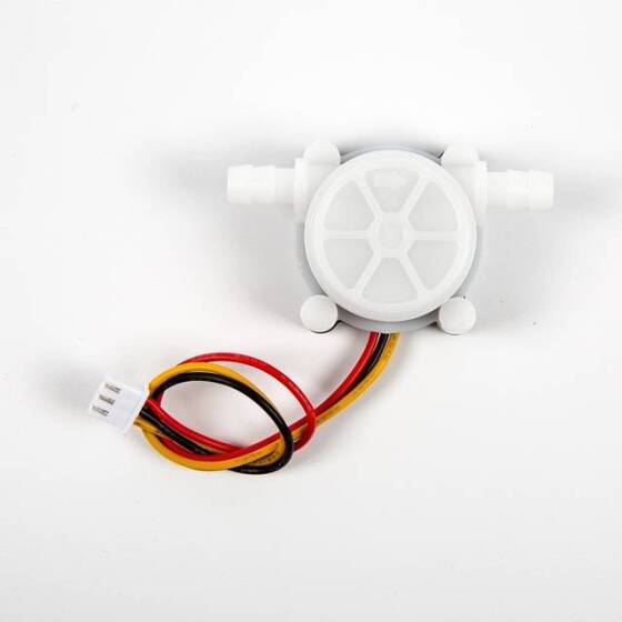 Beyaz Su Akış Sensörü YF-S401 Debimetre 0.3-6L/dak Dış Çapı 3.5mm - 4