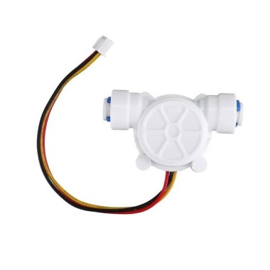 Beyaz Su Akış Sensörü YF-S402 Debimetre 0.3-6L/dak Dış Çapı 6.35mm - 3