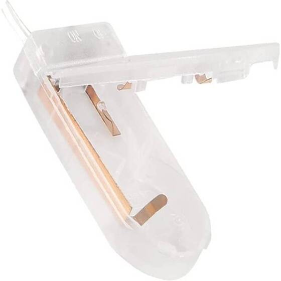 Beyaz Tekli 6V Kapaklı Pil Yuvası CR2032 LIR203 - 3