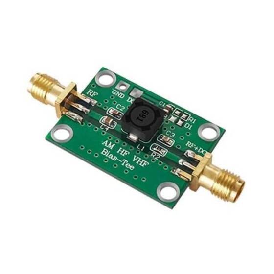 Bias Tee 25K-100MHz RF Biaser DC Engelleyici - VHF HF AM HAM - 1