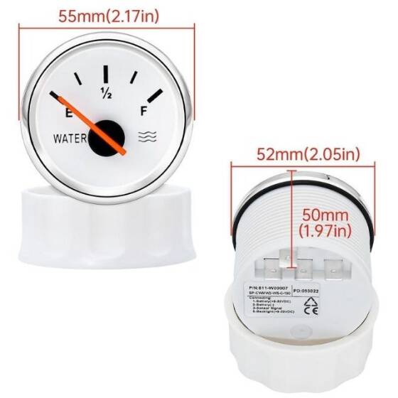 BS 350mm Sıvı Seviye Sensörü ve Göstergesi - 2