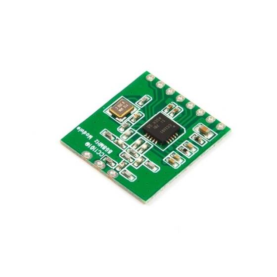 CC1101 868Mhz Anten Yuvarlak Delikli Kablosuz Alıcı-Verici Modülü - 4