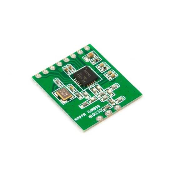 CC1101 868Mhz Anten Yuvarlak Delikli Kablosuz Alıcı-Verici Modülü - 5