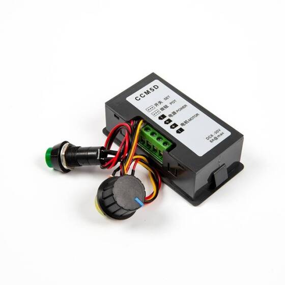 CCM5D Dijital LED Ekranlı 6V-12V-24V PWM DC Motor Hız Kontrolcüsü - 4