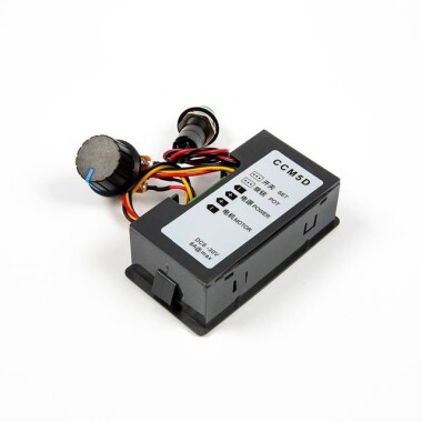 CCM5D Dijital LED Ekranlı 6V-12V-24V PWM DC Motor Hız Kontrolcüsü - 5