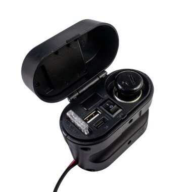 CD-3068 Su Geçirmez Çok Fonksiyonlu USB + Type-C Şarj Cihazı ve Çakmaklık - Görsu Elektronik