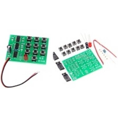 CD4013 CD4011 Çok Fonksiyonlu Kodlu Kilit Paketi Devre Şifreli Kilit DIY Kiti - 1