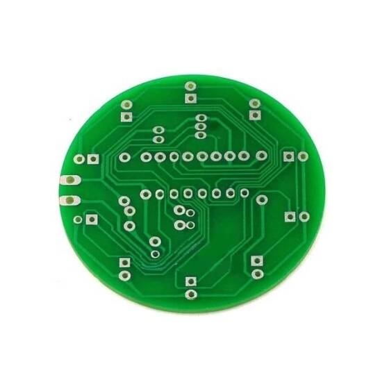 CD4017 Renkli Ses Kontrol Döner Led Işık Kiti - 3