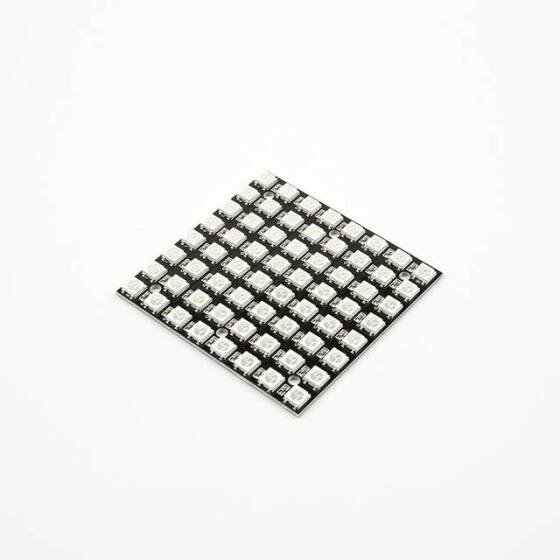 CJMCU-64 8x8 RGB Ledli WS2812 RGB Tam Renkli Led Modülü - 6