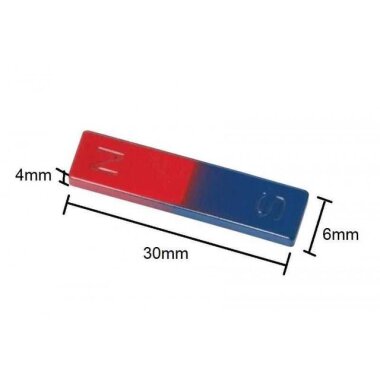 Çubuk Mıknatıs 30x6x4mm - Görsu Elektronik