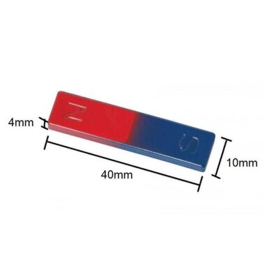 Çubuk Mıknatıs 40x10x4mm - Görsu Elektronik