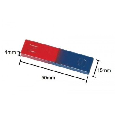 Çubuk Mıknatıs 50x15x4mm - Görsu Elektronik