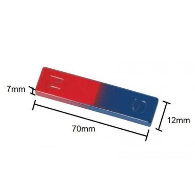 Çubuk Mıknatıs 70x12x7mm - Görsu Elektronik