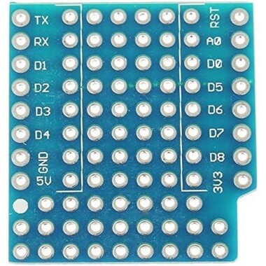 D1 Mini Çift taraflı Perf Board Uyumlu - 3
