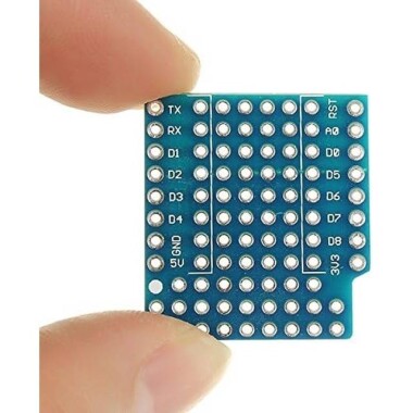 D1 Mini Çift taraflı Perf Board Uyumlu - 4