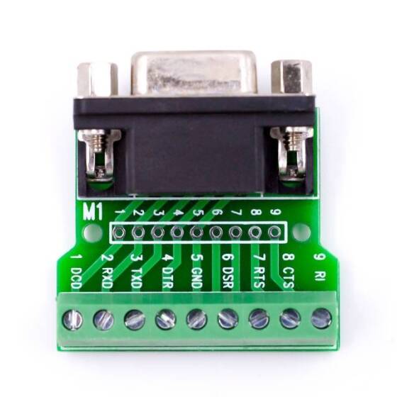 DB9 9 Pinli Dişi RS232 - RS485 Dönüştürücü Converter - 3