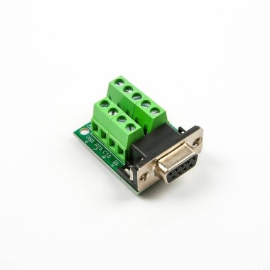 DB9 Dişi Vidalı Terminal RS232-RS485 Dönüştürücü Kartı - 3