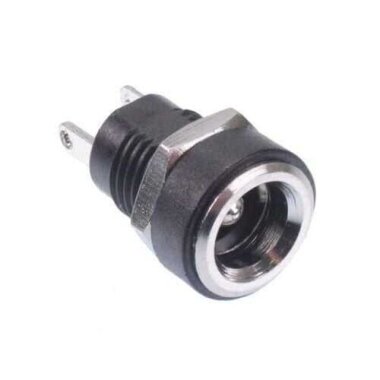 DC-022B 5.5x2.5mm DC Jack Şasesi - Jak Girişi - Görsu Elektronik
