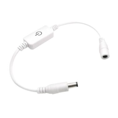 DC 12-24V 6A Dokunmatik On-Off 30cm Anahtarlı Kablo 5.5x2.5mm - Görsu Elektronik