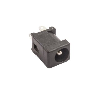 DC 2.5mm Jack Şase Pcb Tipi (Pinleri Arkada) - 1