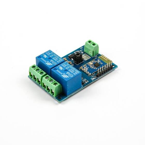 DC 5V Bluetooth 2 Kanal Röle Modülü İnternet Akıllı Uzaktan Kumanda Cep Telefonu Anahtarı Kablosuz Röle Modülü - 1