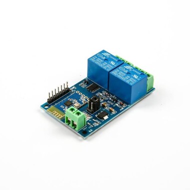 DC 5V Bluetooth 2 Kanal Röle Modülü İnternet Akıllı Uzaktan Kumanda Cep Telefonu Anahtarı Kablosuz Röle Modülü - 2