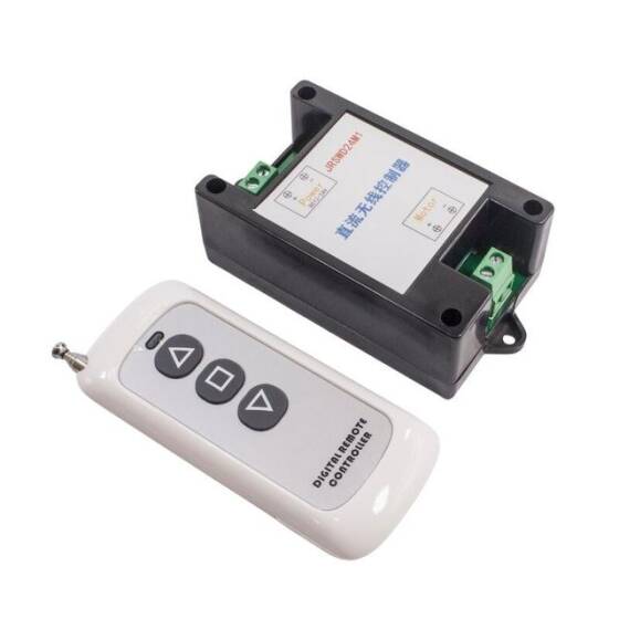 DC 60W 12-24V Yön Kontrollü Uzun Menzilli Kumandalı Motor Sürücü - 1