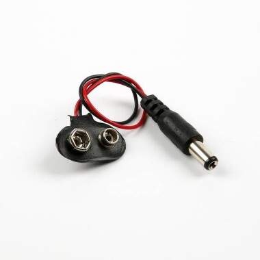 DC 9V Pil Başlığı 15cm Kablolu - 2