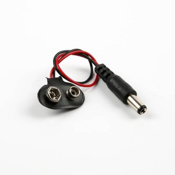 DC 9V Pil Başlığı 15cm Kablolu - 2