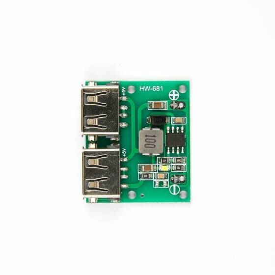 DC-DC Araba Şarj Voltaj Sabitleyici Modülü - Çift USB Çıkışlı - 2