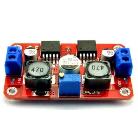 Dc-Dc Ayarlı Voltaj Yükseltici-Düşürücü Kartı (LM2577 + LM2596) - 2