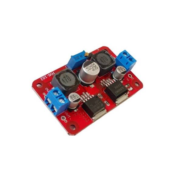 Dc-Dc Ayarlı Voltaj Yükseltici-Düşürücü Kartı (LM2577 + LM2596) - 4