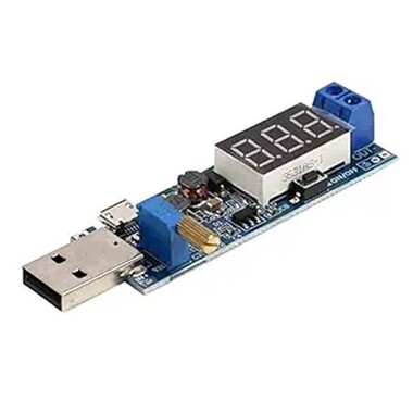 DC-DC USB Güçlendirici Güç Düzenleyici Modülü 5V ila 3.3V 9V 12V 24V Masaüstü Güç Modülü - 1