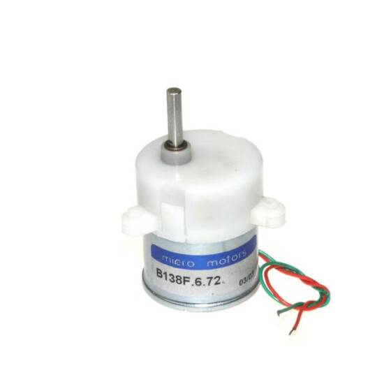 DC Eksantrik Mikro Motor 12V 6RPM Plastik Dişli 33mm B138F.6.72 - 1