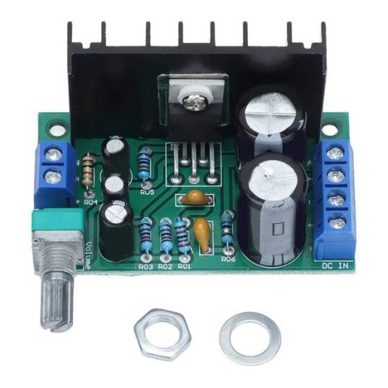 DC12-24V TDA2050 Mono Ses Güç Amplifikatörü Modülü 5W-120W - 2