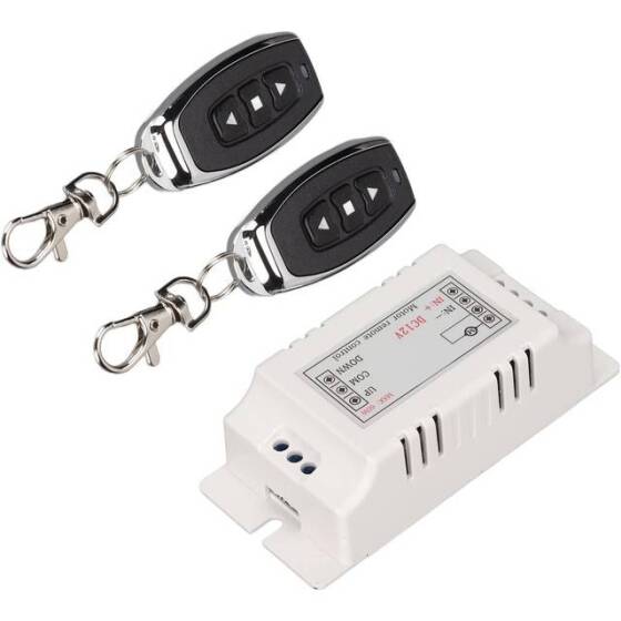 DC12V 10A Motor Kontrol Cihazı İleri Ve Geri Motor Hız Kontrol Cihazı - Kablosuz Uzaktan Kumandalı 433MHZ - Pilli - 2