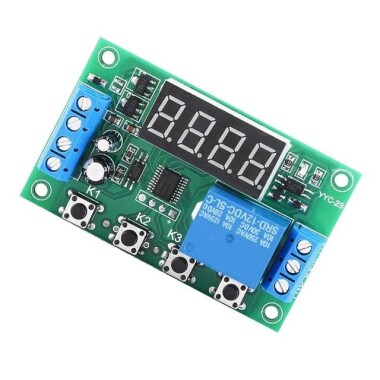 DC24V 1 Kanal Röle Modülü Gecikme Zamanlayıcı Kontrol Anahtarlama Kartı YYC-2S - 5