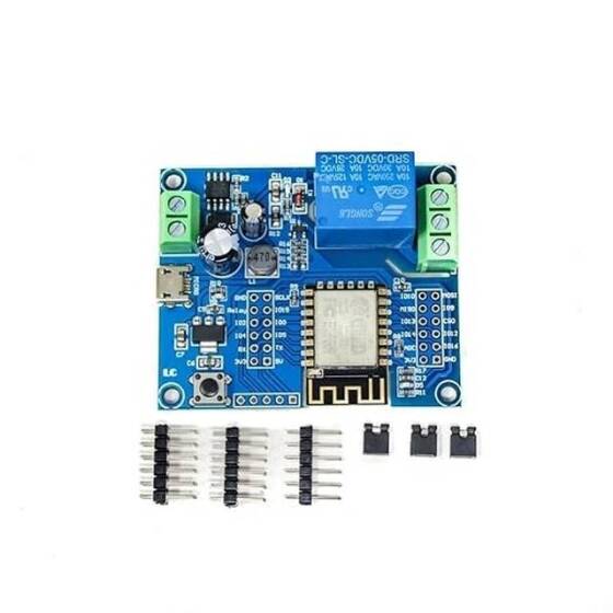 DC5-80V ESP8266 Kablosuz WIFI Röle Modülü 1 Kanal ESP-12F Wifi Geliştirme Kurulu Güç Kaynağı - 4