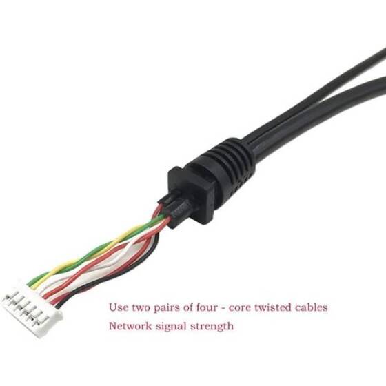 DC5.5x2.1mm Gigabit PoE Ayırıcı 48V - 12V 2A - 5