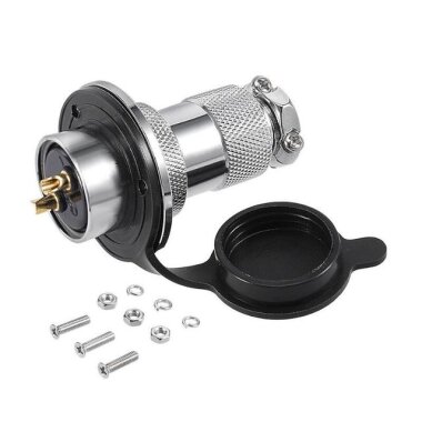 DF25 2 Pin 25mm Su Geçirmez Konnektör Takımı - Görsu Elektronik