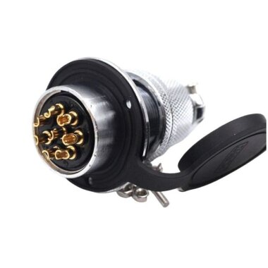 DF30 8 Pin 30mm Su Geçirmez Konnektör Takımı - Görsu Elektronik