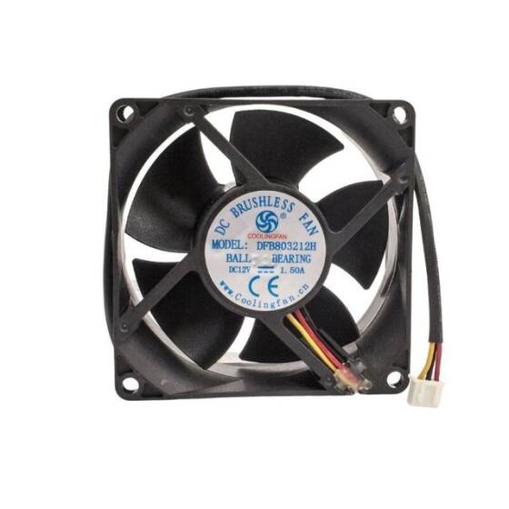 DFB803212H 12V 1.5A 3 Kablolu Fan 80x80x32mm - 1