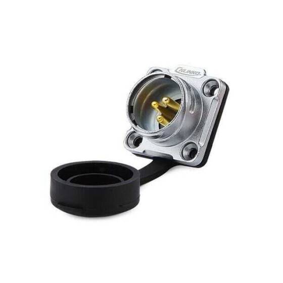 DH-20-C03SX-03-401 3 Pin Su Geçirmez Konnektör - Erkek - 1