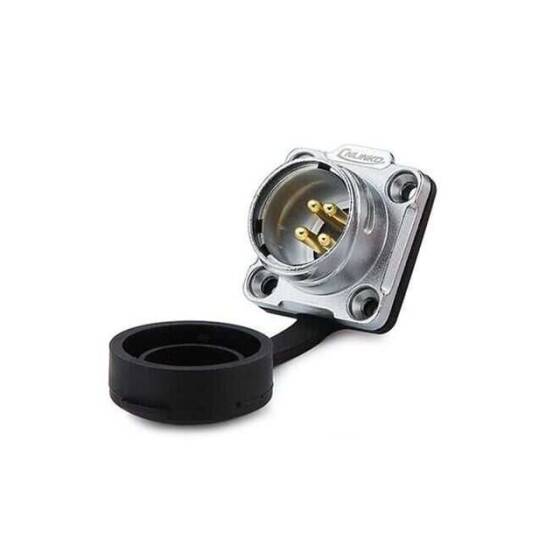 DH-20-C04SX-03-401 4 Pin Su Geçirmez Konnektör - Erkek - 1