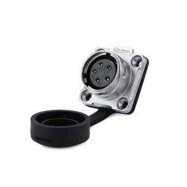 DH-20-J05SX-03-401 5 Pin Su Geçirmez Konnektör - Dişi - CNLINKO