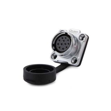 DH-20-J12SX-03-401 12 Pin Su Geçirmez Konnektör - Dişi - 1